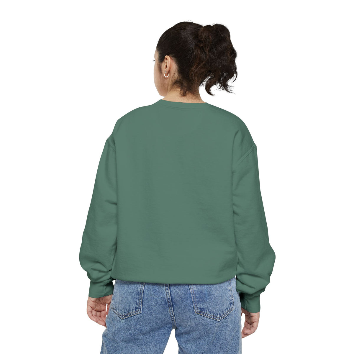 Fall Character Sweatshirt — Cute Autumn Pumpkin, Leaf & Coffee Graphic Crewneck