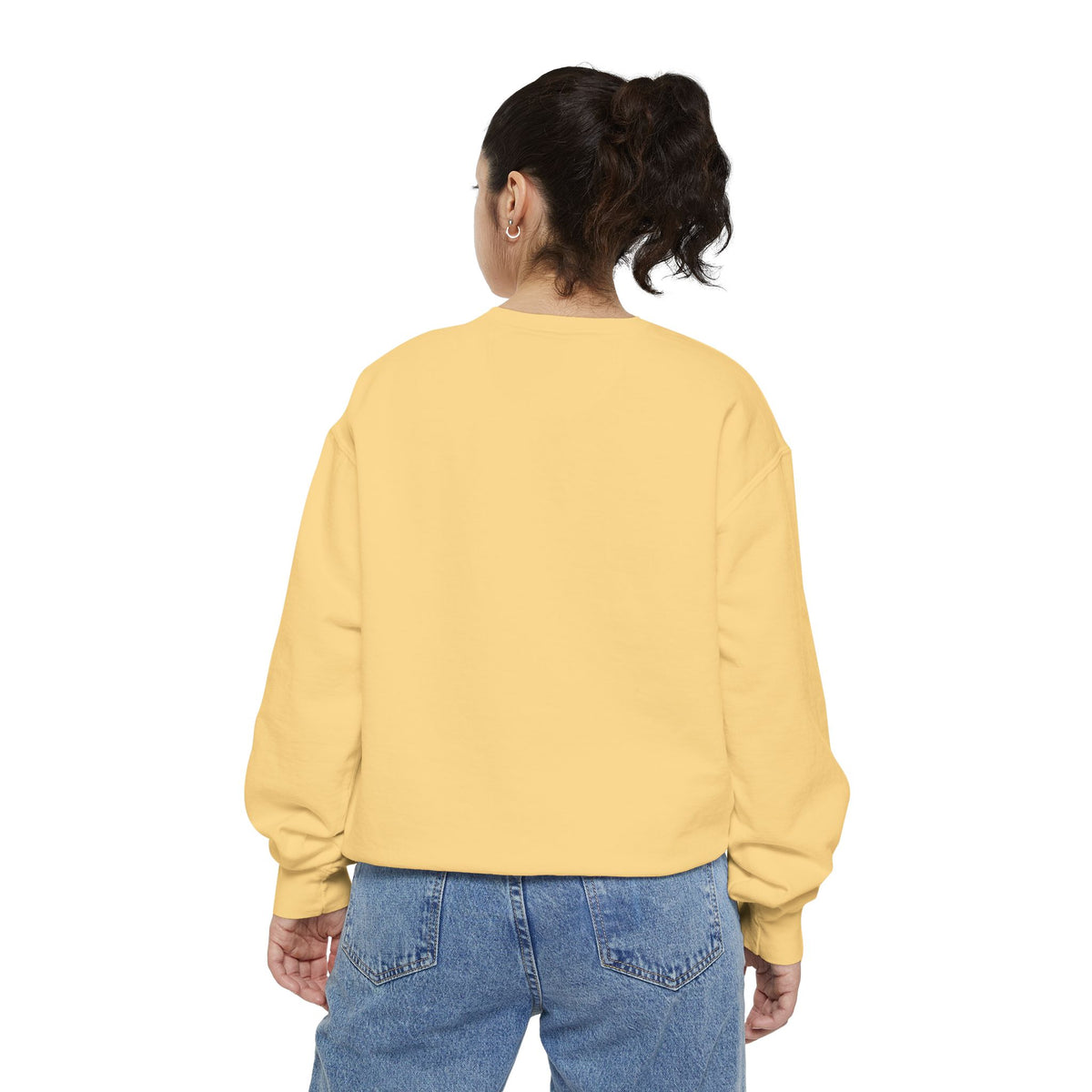 Fall Character Sweatshirt — Cute Autumn Pumpkin, Leaf & Coffee Graphic Crewneck