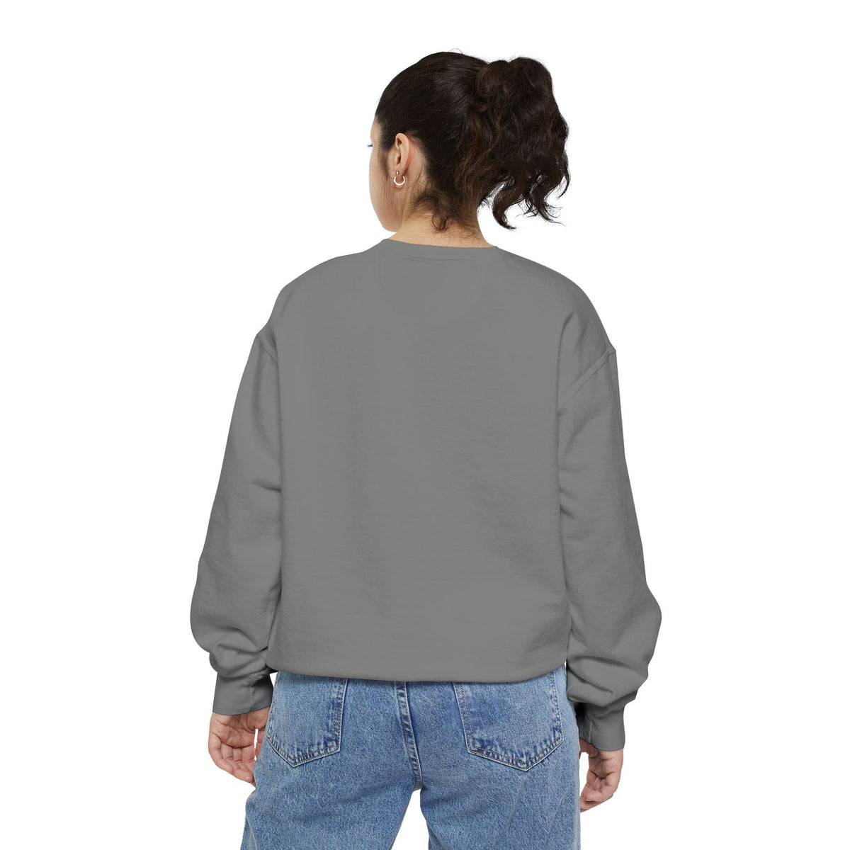 Fall Character Sweatshirt — Cute Autumn Pumpkin, Leaf & Coffee Graphic Crewneck